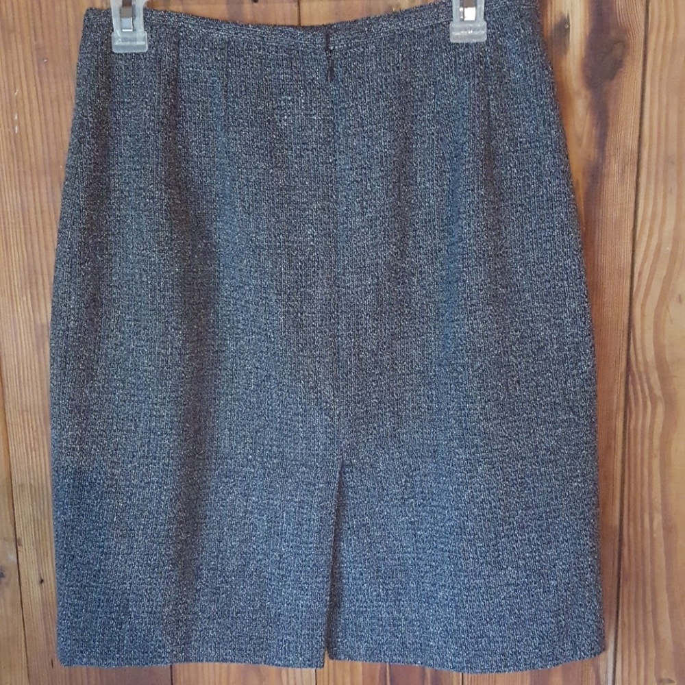Amanda Smith Skirt 50% Wool 50 % Polyester Size 10 - Picture 2 of 4